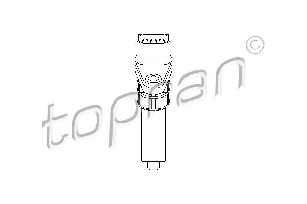 TOPRAN 207 446 Sensor, odometer