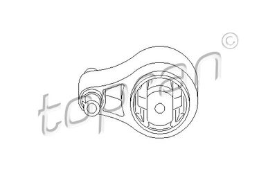 Mounting, engine TOPRAN 207 765