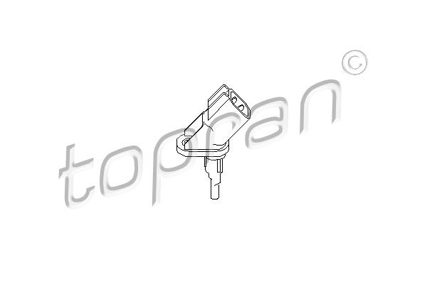 TOPRAN 303 944 Sensor, wheel speed