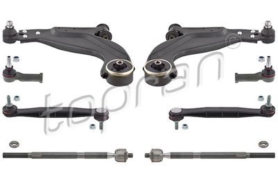 Control/Trailing Arm Kit, wheel suspension TOPRAN 304 695