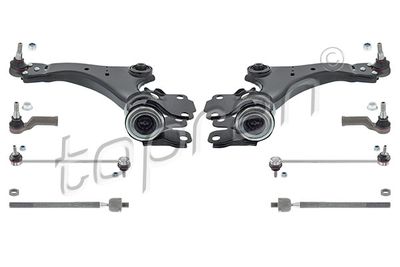 Control/Trailing Arm Kit, wheel suspension TOPRAN 304 696