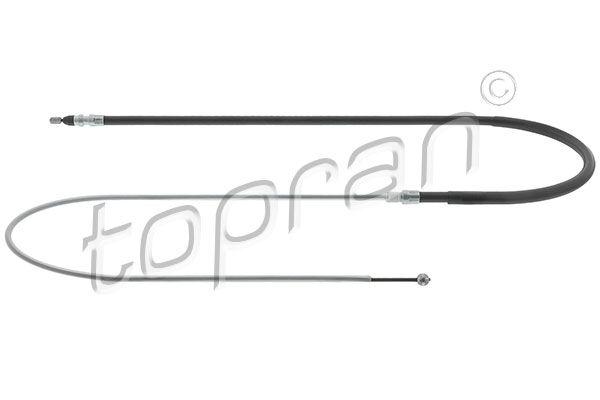 TOPRAN 502 162 Cable Pull, parking brake