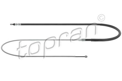 Cable Pull, parking brake TOPRAN 502 162