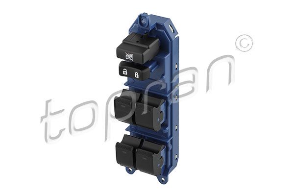 TOPRAN 601 207 Switch, window regulator