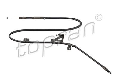 Cable Pull, parking brake TOPRAN 631 764
