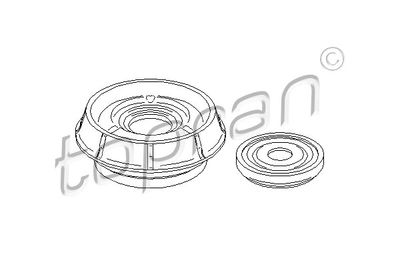 Repair Kit, suspension strut support mount TOPRAN 700 350