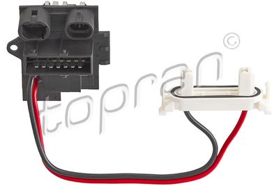 Resistor, interior blower TOPRAN 701 410