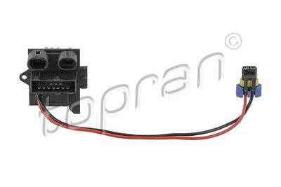 Resistor, interior blower TOPRAN 701 414
