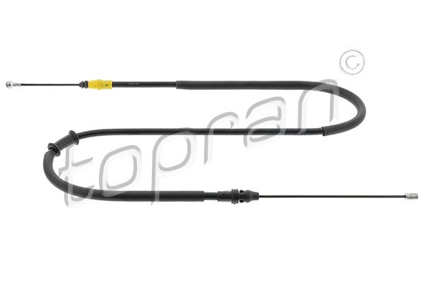 TOPRAN 701 493 Cable Pull, parking brake