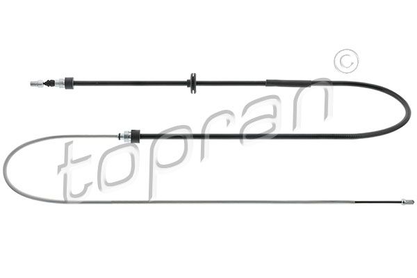 TOPRAN 701 508 Cable Pull, parking brake