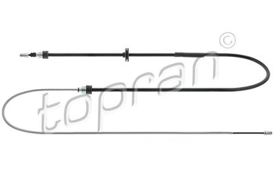Cable Pull, parking brake TOPRAN 701 508