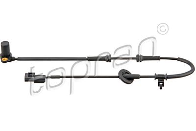 Sensor, wheel speed TOPRAN 820 711