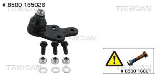 TRISCAN 8500 165026 Ball Joint