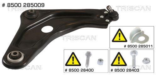 TRISCAN 8500 285009 Control/Trailing Arm, wheel suspension