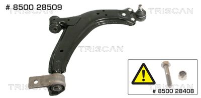 Control/Trailing Arm, wheel suspension TRISCAN 8500 28509