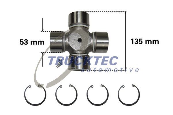 TRUCKTEC AUTOMOTIVE 01.34.013 Joint, propshaft