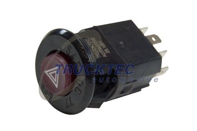 Hazard Warning Light Switch TRUCKTEC AUTOMOTIVE 01.42.060