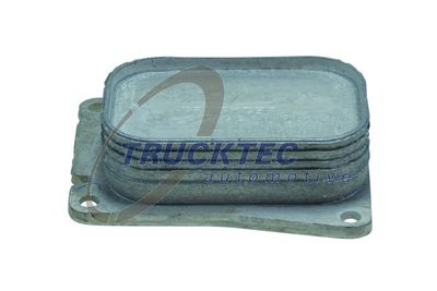 Oil Cooler, engine oil TRUCKTEC AUTOMOTIVE 02.18.072
