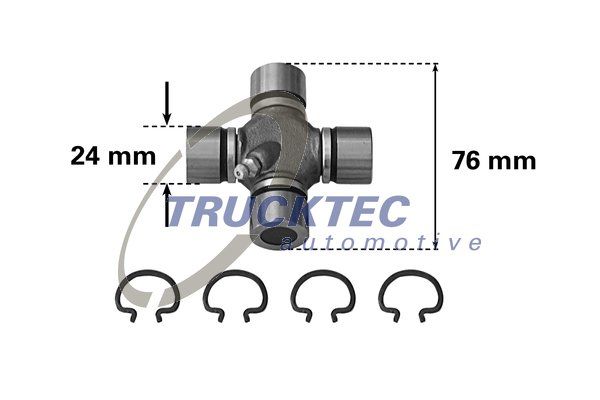 TRUCKTEC AUTOMOTIVE 02.34.017 Joint, propshaft