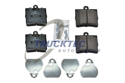 Brake Pad Set, disc brake TRUCKTEC AUTOMOTIVE 02.35.107