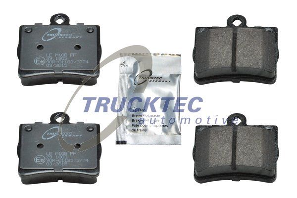 TRUCKTEC AUTOMOTIVE 02.35.120 Brake Pad Set, disc brake