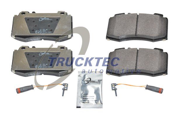 TRUCKTEC AUTOMOTIVE 02.35.124 Brake Pad Set, disc brake