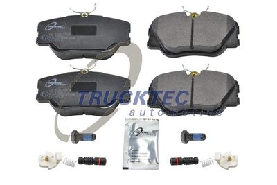 Brake Pad Set, disc brake TRUCKTEC AUTOMOTIVE 02.35.126