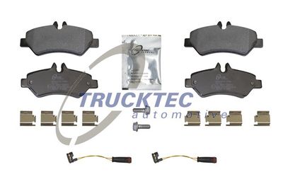 Brake Pad Set, disc brake TRUCKTEC AUTOMOTIVE 02.35.195