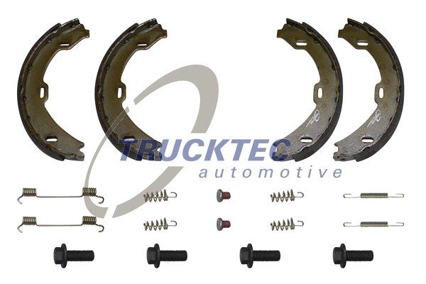 TRUCKTEC AUTOMOTIVE 02.35.204 Brake Shoe Set, parking brake