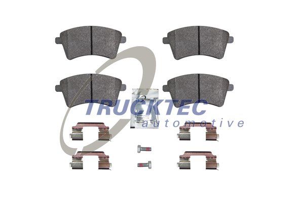 TRUCKTEC AUTOMOTIVE 02.35.445 Brake Pad Set, disc brake