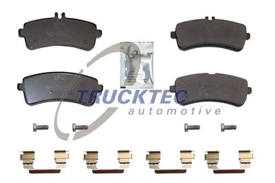 Brake Pad Set, disc brake TRUCKTEC AUTOMOTIVE 02.35.519