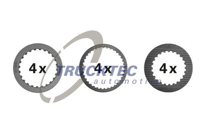 Friction Plate Set, multi-plate clutch (automatic transm.) TRUCKTEC AUTOMOTIVE 02.43.133