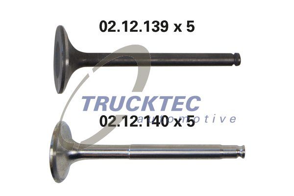 TRUCKTEC AUTOMOTIVE 02.43.295 Valve