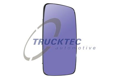 Mirror Glass, exterior mirror TRUCKTEC AUTOMOTIVE 02.57.028