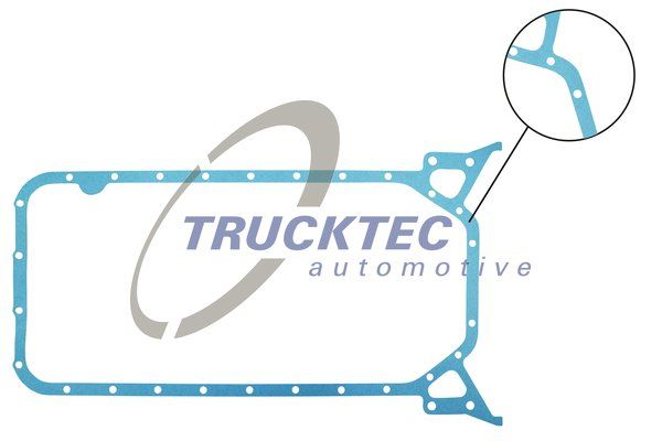 TRUCKTEC AUTOMOTIVE 02.10.043 Gasket, oil sump