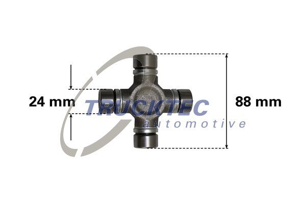 TRUCKTEC AUTOMOTIVE 02.34.042 Joint, propshaft