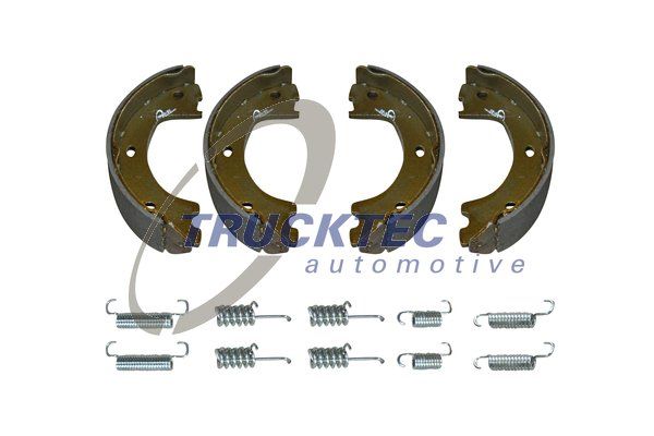 TRUCKTEC AUTOMOTIVE 02.35.367 Brake Shoe Set, parking brake