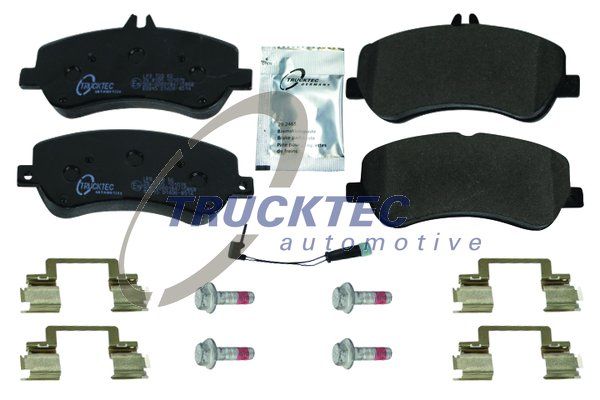 TRUCKTEC AUTOMOTIVE 02.35.498 Brake Pad Set, disc brake