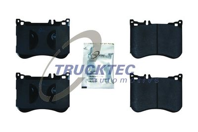 Brake Pad Set, disc brake TRUCKTEC AUTOMOTIVE 02.35.508