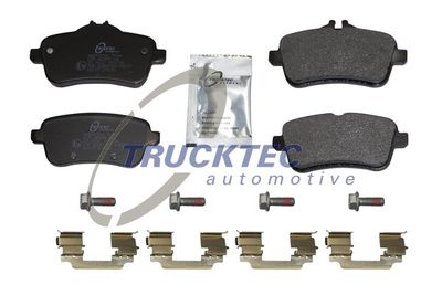 Brake Pad Set, disc brake TRUCKTEC AUTOMOTIVE 02.35.509