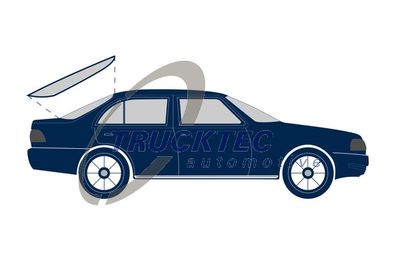 Seal, rear window TRUCKTEC AUTOMOTIVE 02.50.003