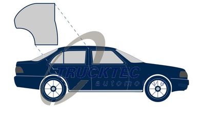 Door Seal TRUCKTEC AUTOMOTIVE 02.53.040