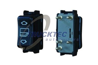 Switch, window regulator TRUCKTEC AUTOMOTIVE 02.58.021