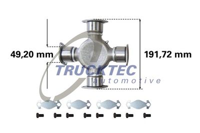 Joint, propshaft TRUCKTEC AUTOMOTIVE 03.34.014