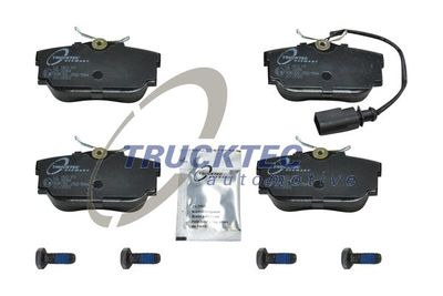 Brake Pad Set, disc brake TRUCKTEC AUTOMOTIVE 07.35.142