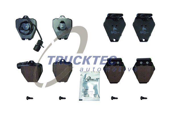 TRUCKTEC AUTOMOTIVE 07.35.245 Brake Pad Set, disc brake