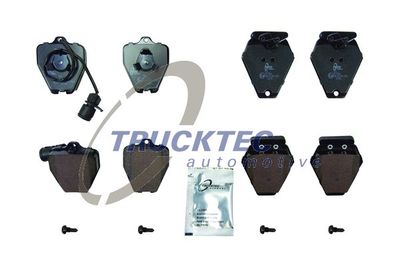 Brake Pad Set, disc brake TRUCKTEC AUTOMOTIVE 07.35.245