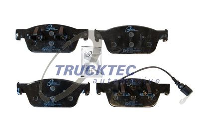Brake Pad Set, disc brake TRUCKTEC AUTOMOTIVE 07.35.267