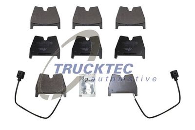 Brake Pad Set, disc brake TRUCKTEC AUTOMOTIVE 07.35.287