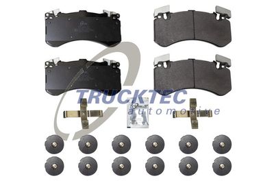 Brake Pad Set, disc brake TRUCKTEC AUTOMOTIVE 07.35.308